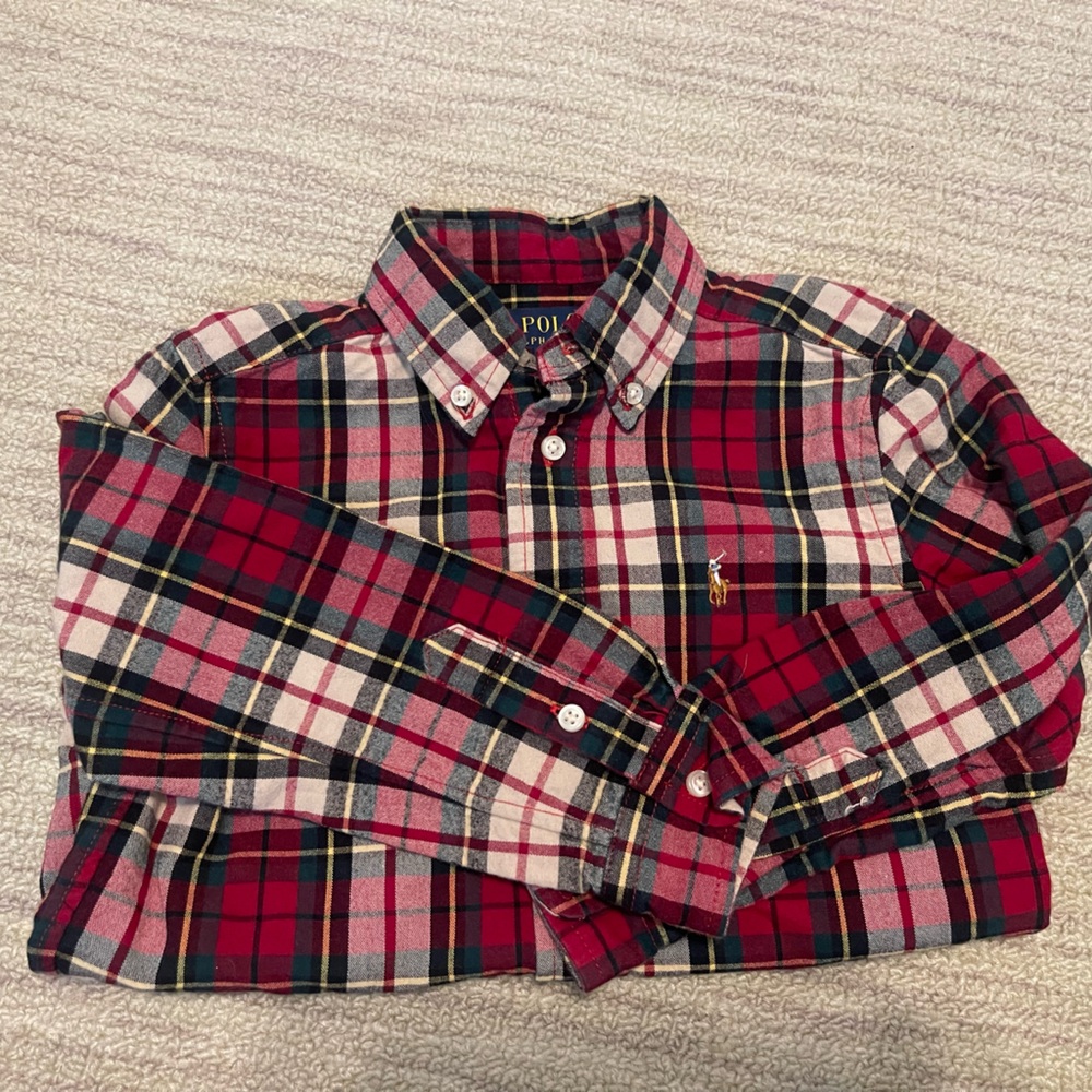 Polo Ralph Lauren long sleeve shirt size 4/4t